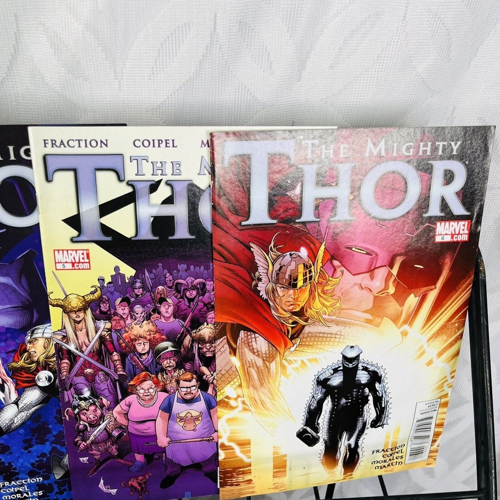 The Mighty Thor‎ 1-6 9-11 18-19 21 Annual 1 Lot (2011 Marvel) V Galactus key 1st - Picture 3 of 10